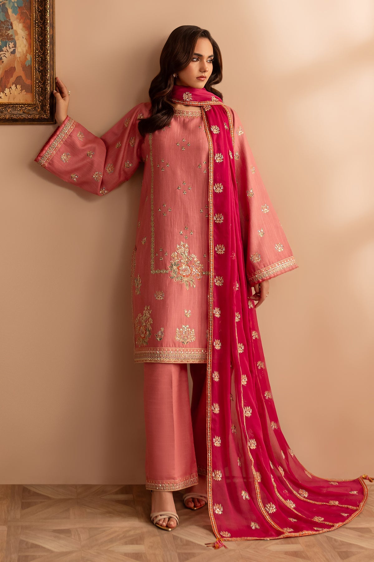 silk frock