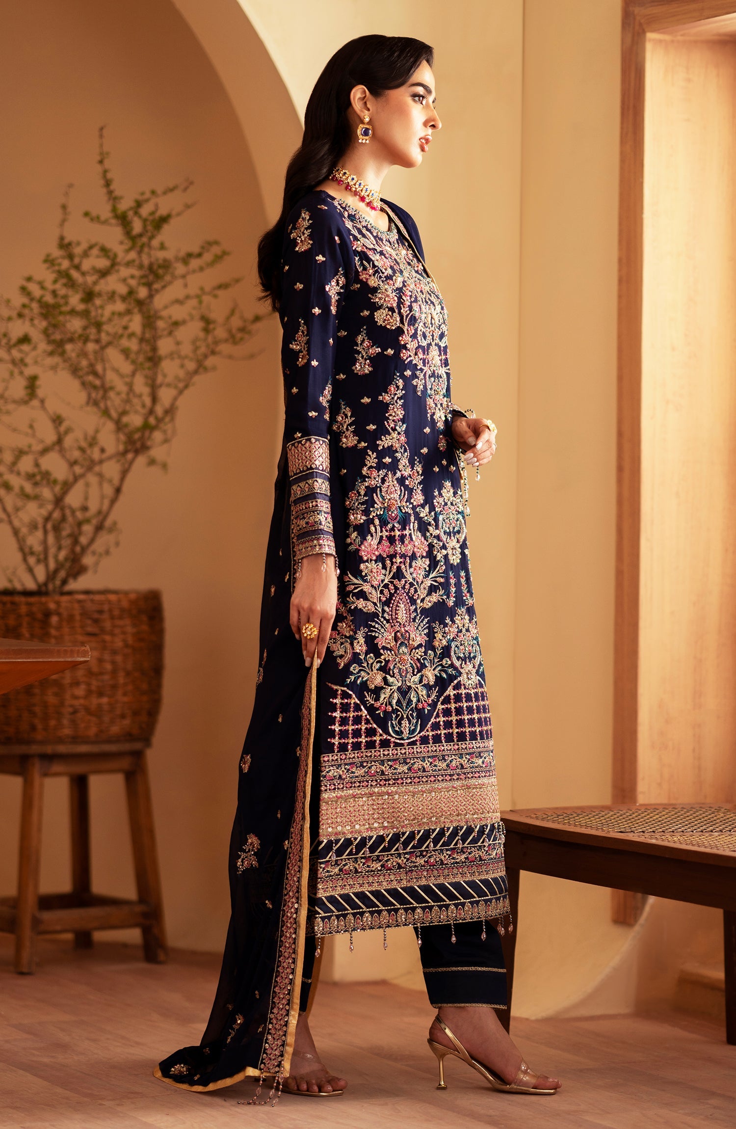 velvet formal dress