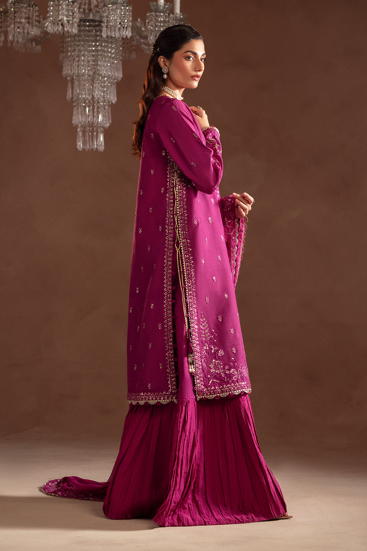 raw silk suit