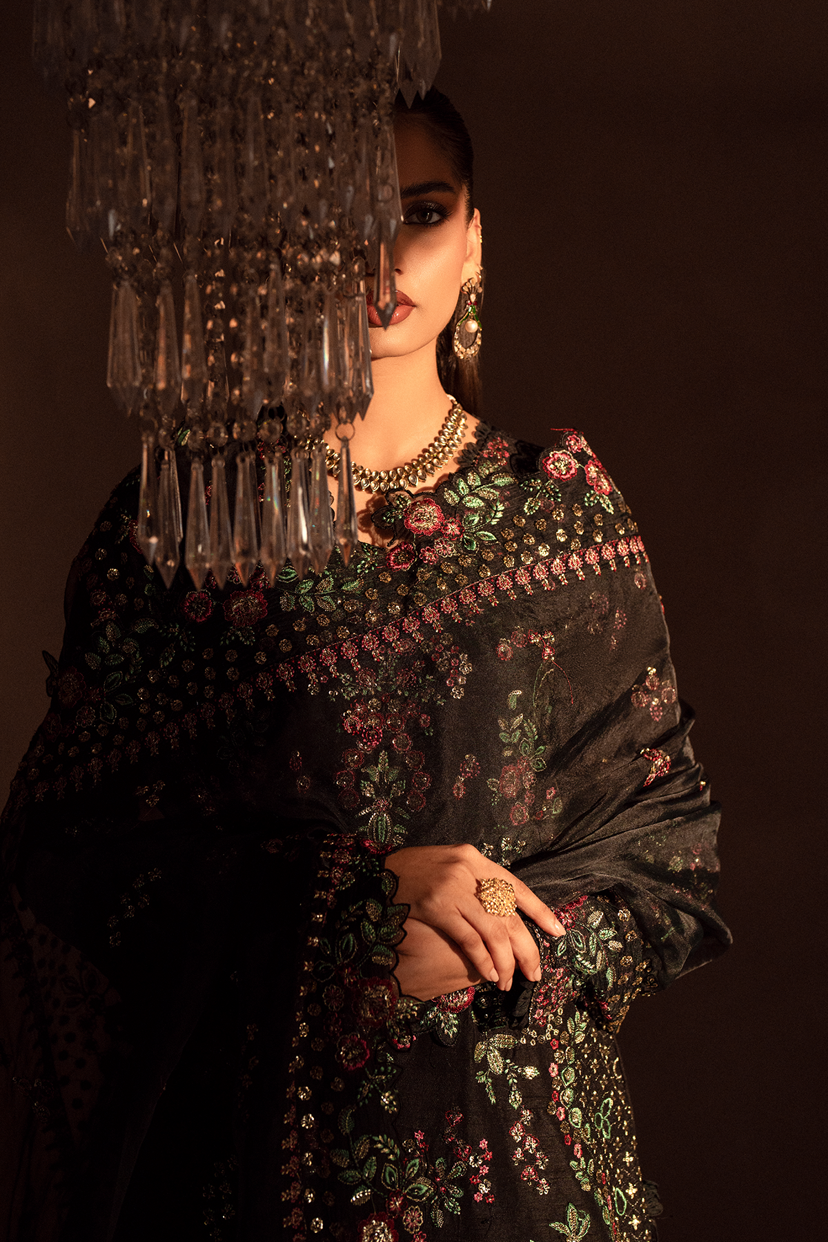 silk embroidered dresses