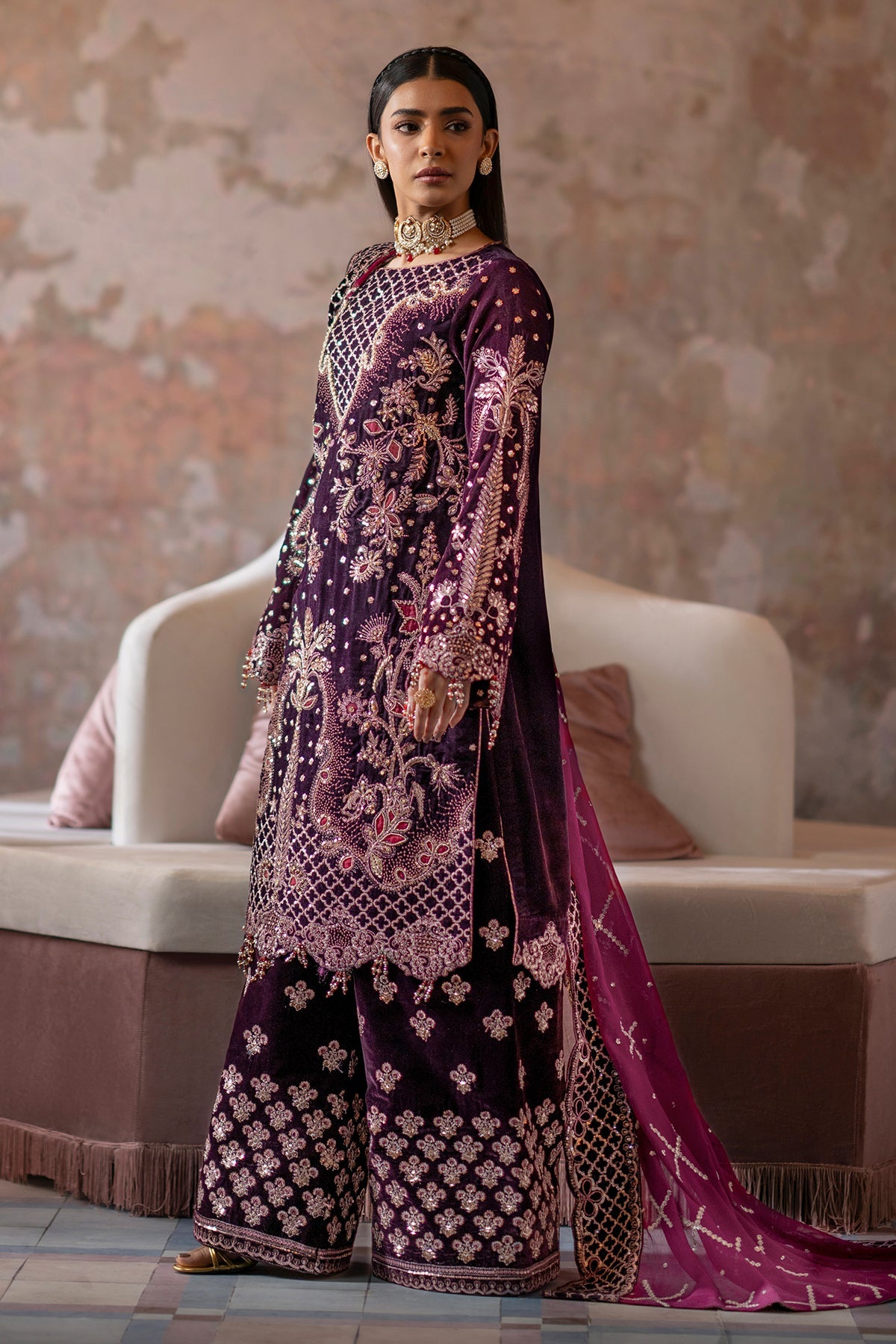mehndi dress for bride