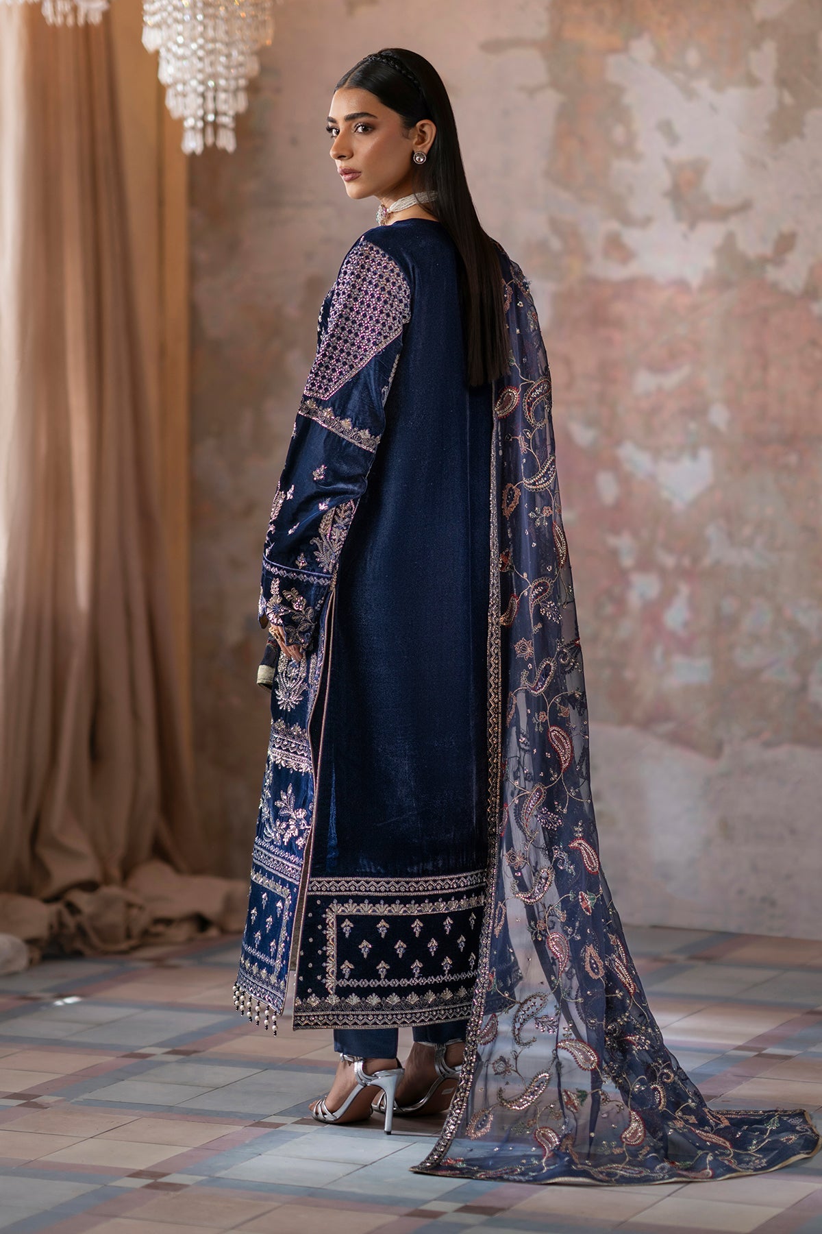 velvet evening dresses