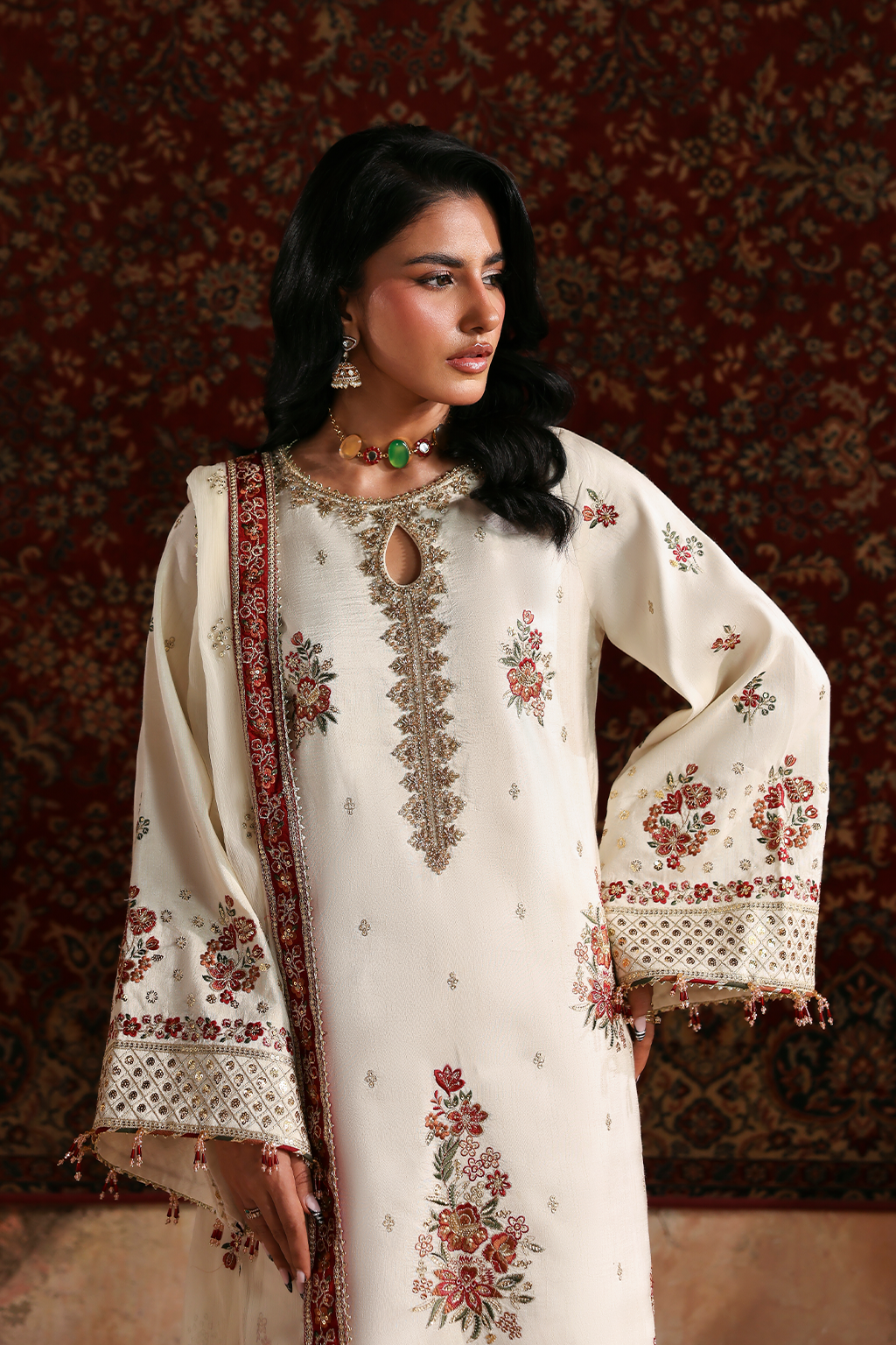 silk attire