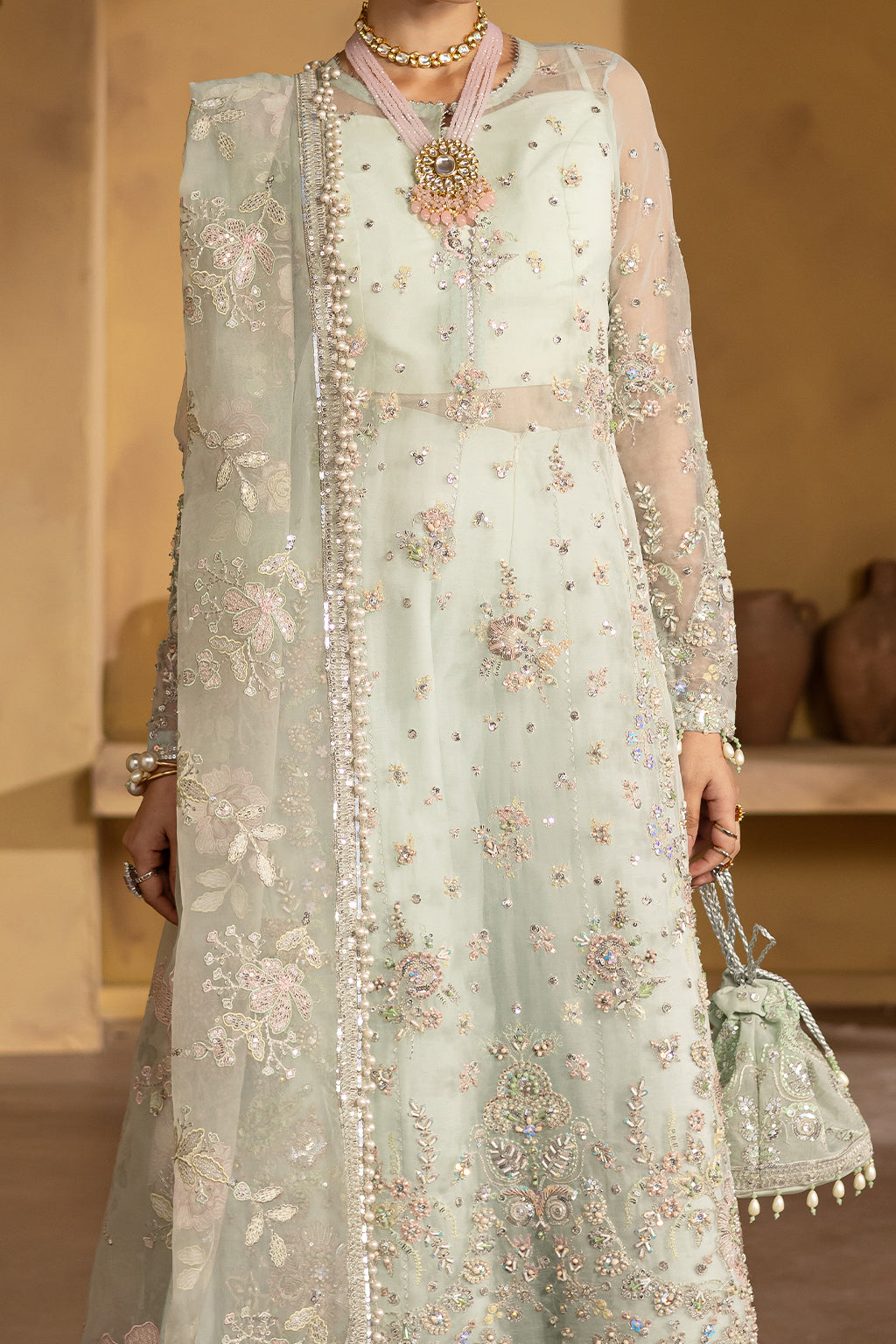 long sleeve floral maxi dress