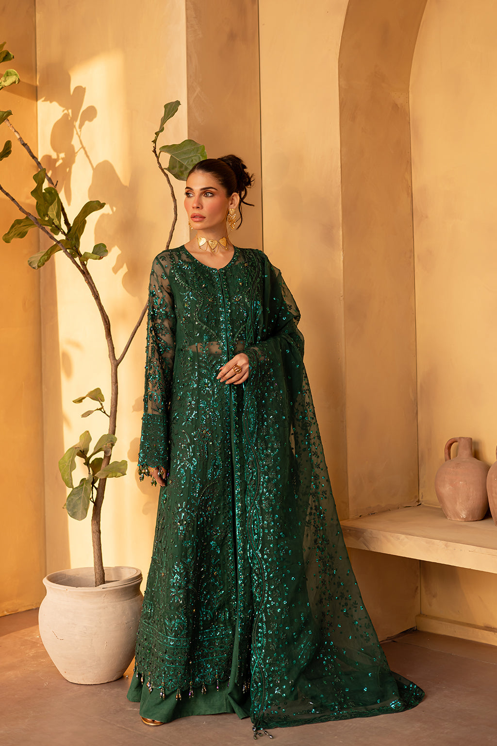 dark green dress for women