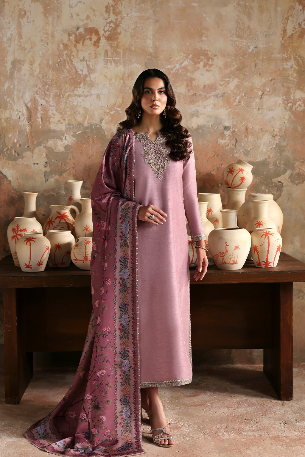 silk attire for women
