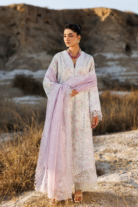 Best Sunny Splash Embroidered 3-Piece Lawn Suit