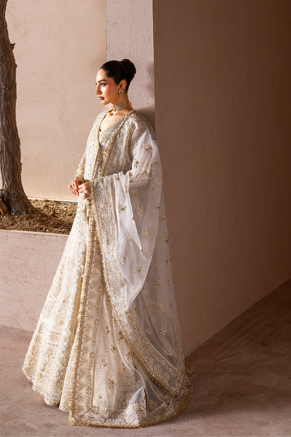 Best AUREA Organza Formal Dress in pakistan