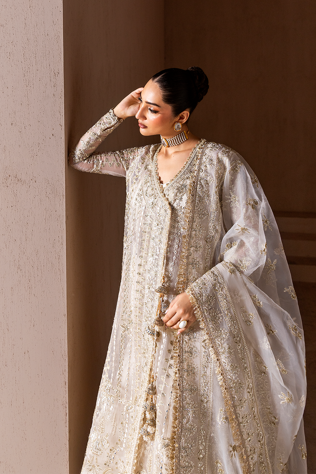 Best AUREA Organza Formal Dress in pakistan