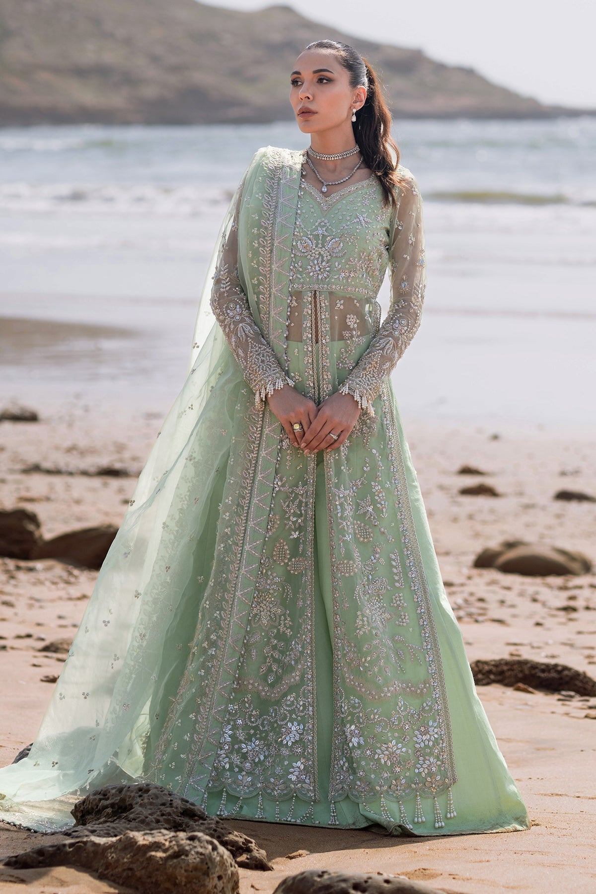 lehnga for mehndi