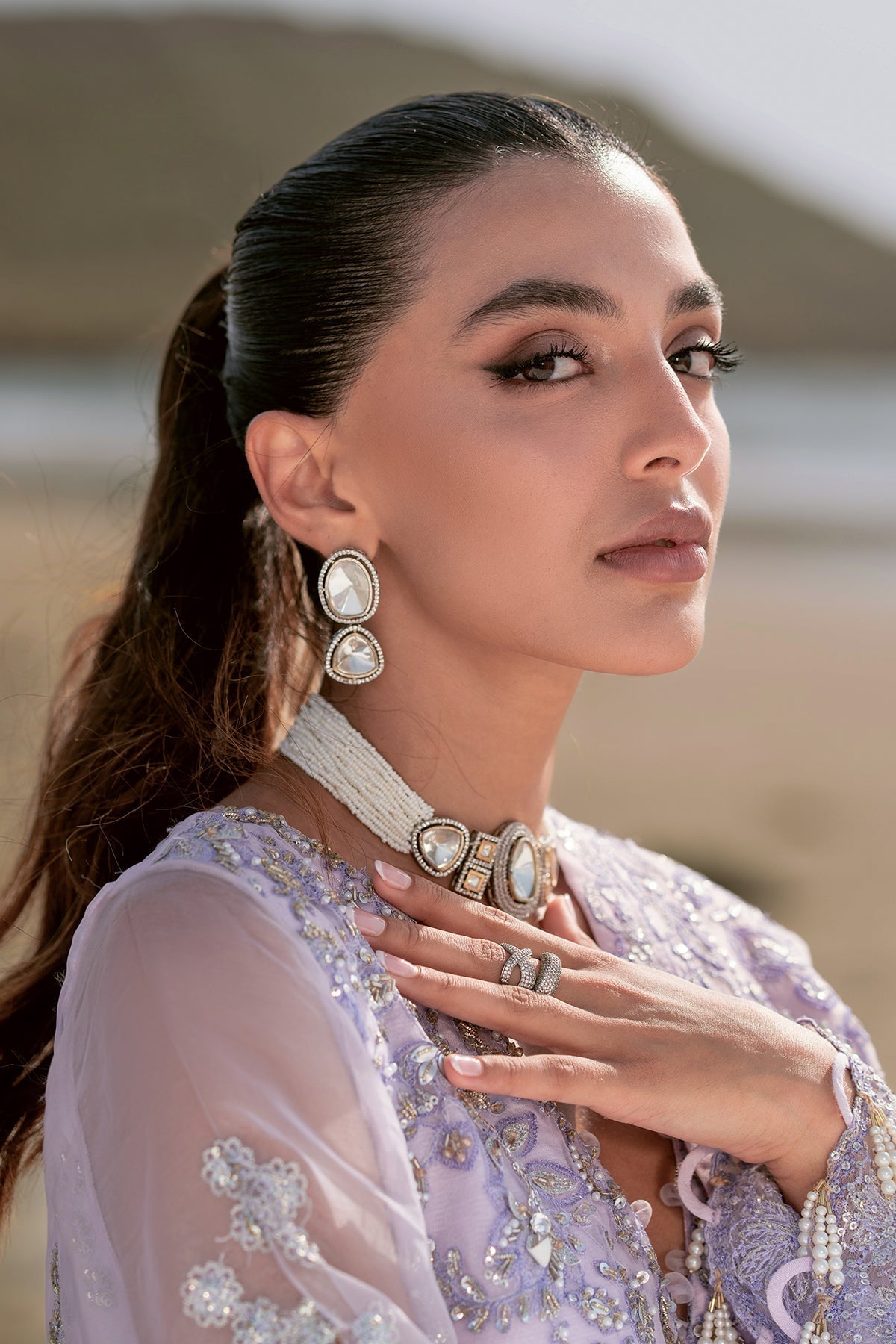 white gharara